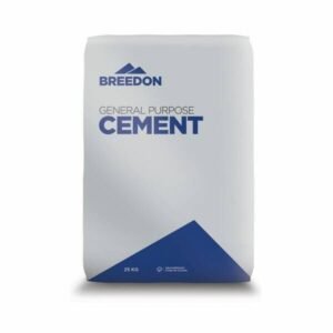 25kg Bag of Breedon Cement - Grey