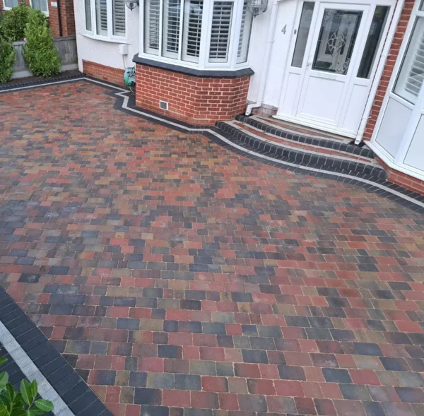 Woburn Rumbled Block Paving 50mm | Jones Building Supplies and Waste