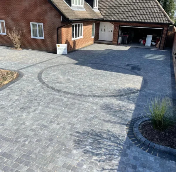 Woburn Rumbled Block Paving 50mm | Jones Building Supplies and Waste